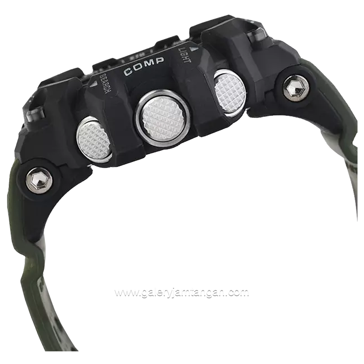G-SHOCK GG-1000-1A3DR Army Black Analog Digital Resin Strap