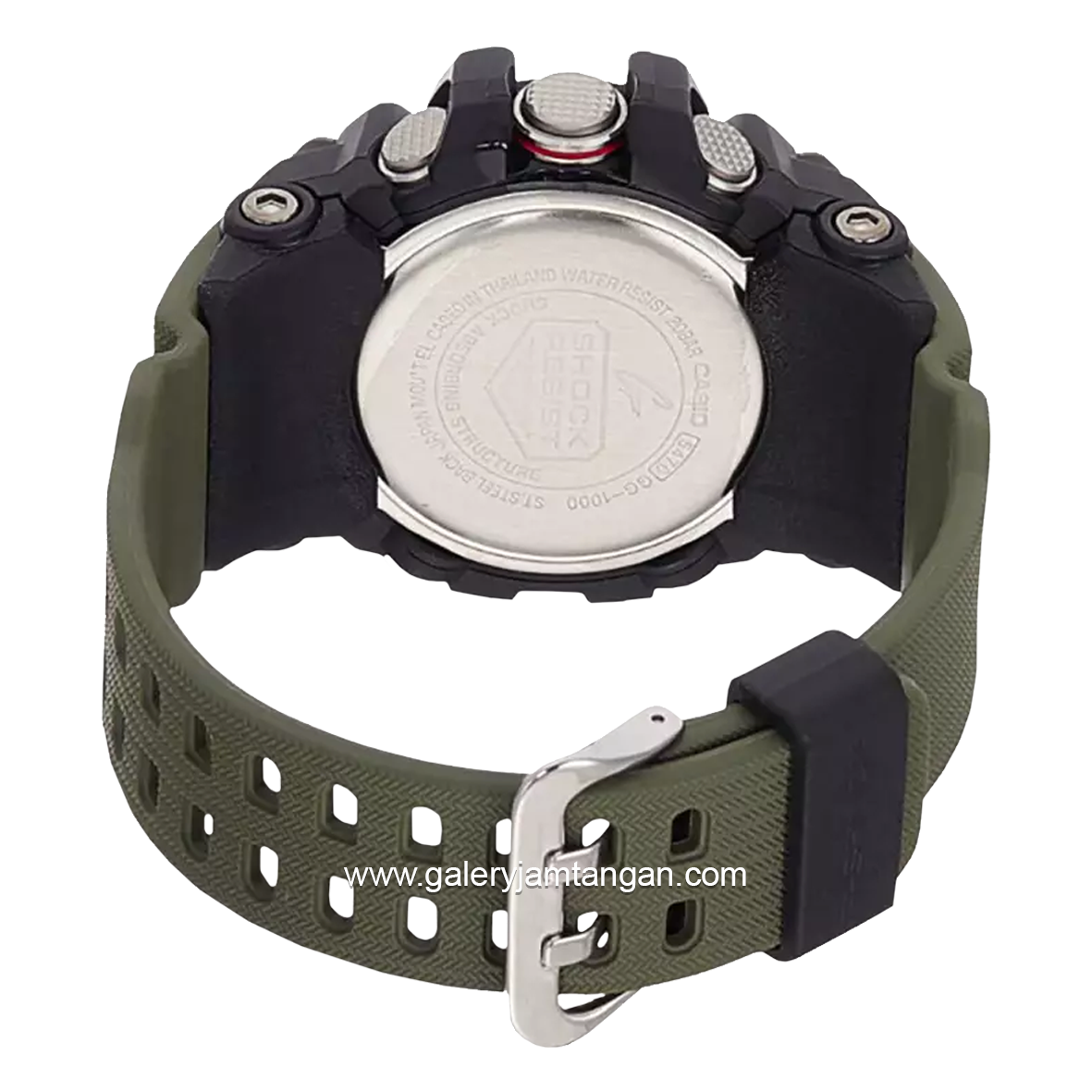 G-SHOCK GG-1000-1A3DR Army Black Analog Digital Resin Strap