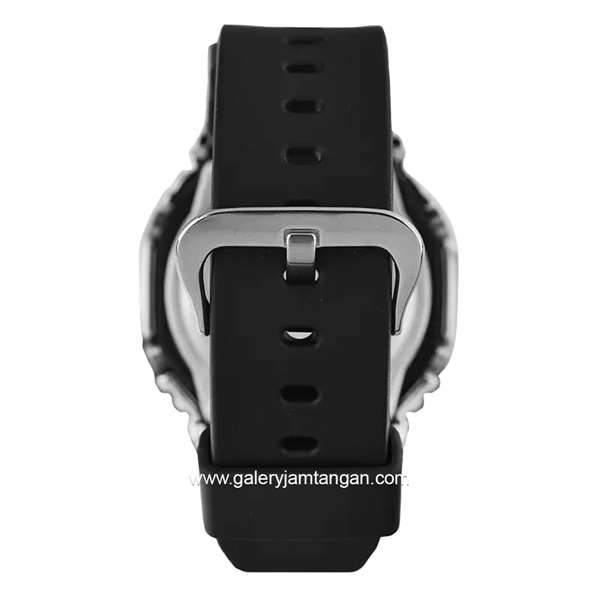 G-SHOCK GM-2100GC-1ADR Black Silver Analog Digital Rubber Strap