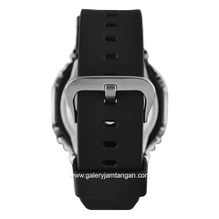 G-SHOCK GM-2100GC-1ADR Black Silver Analog Digital Rubber Strap