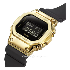 G-SHOCK GM-5600G-9DR Black Gold Digital Rubber Strap
