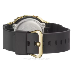 G-SHOCK GM-5600G-9DR Black Gold Digital Rubber Strap