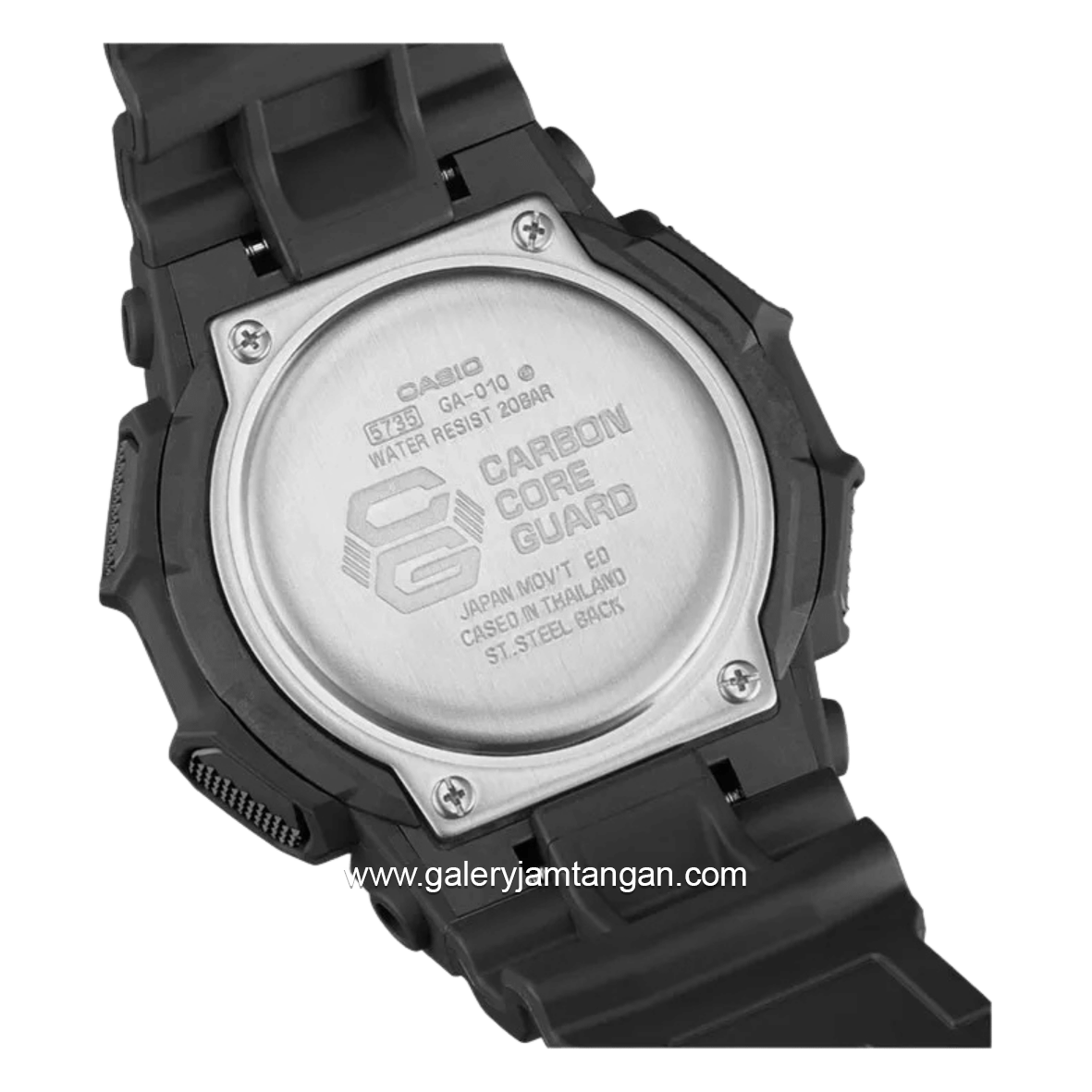 G-SHOCK GA-010-1ADR Digital Dual Time Resin Strap