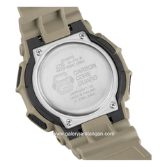 G-SHOCK GA-010-5ADR Dual Time Cream Resin Strap