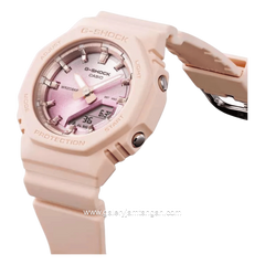 G-SHOCK GMA-P2100SG-4ADR Women Analog Digital Beige Dial Pink Resin Band