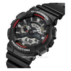 G-SHOCK ICONIC STYLES GA-110RL-1ADR Black Analog Digital Resin Strap