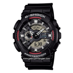 G-SHOCK ICONIC STYLES GA-110RL-1ADR Black Analog Digital Resin Strap