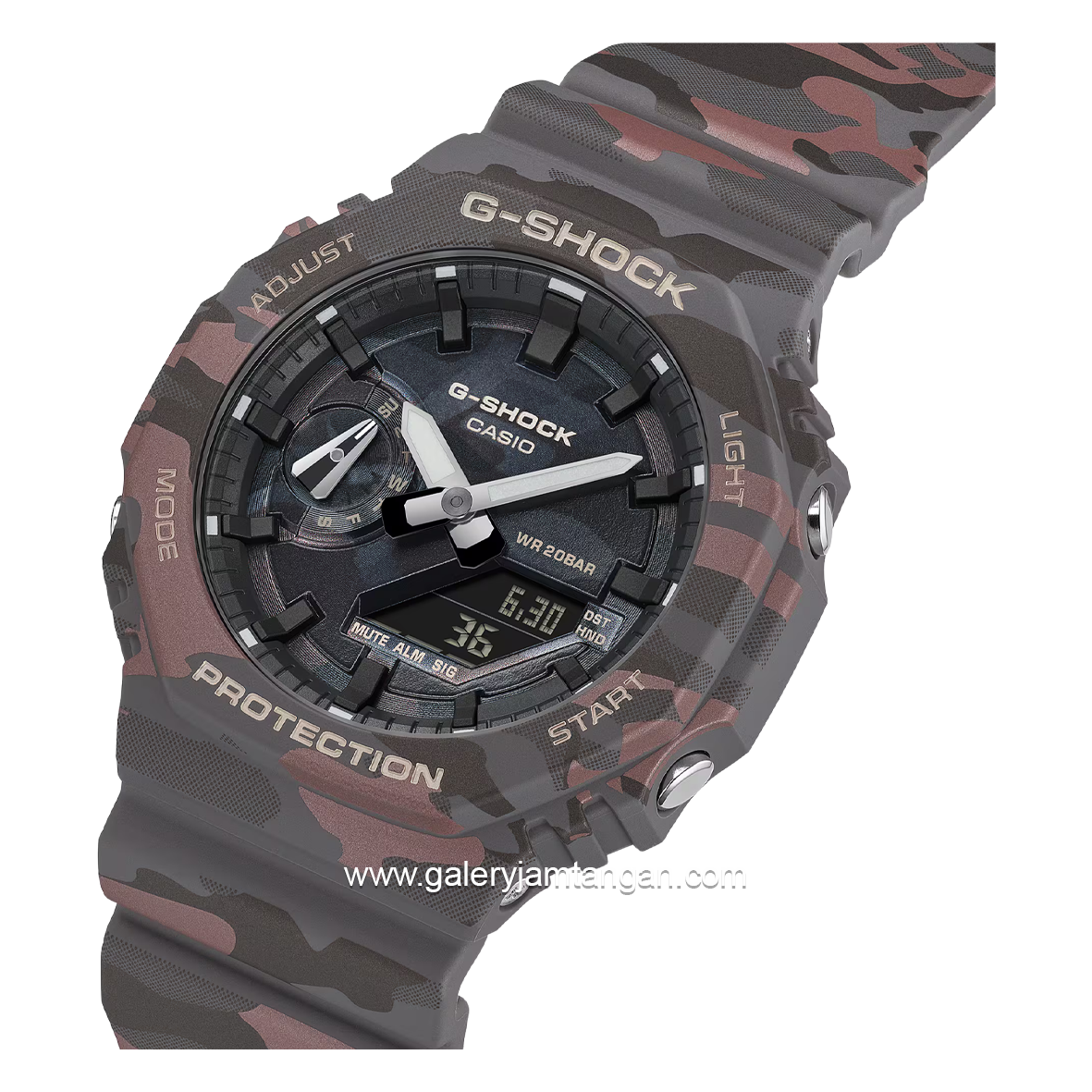 G-SHOCK GA-2100CMD-8ADR Analog Digital Camouflage Resin Strap