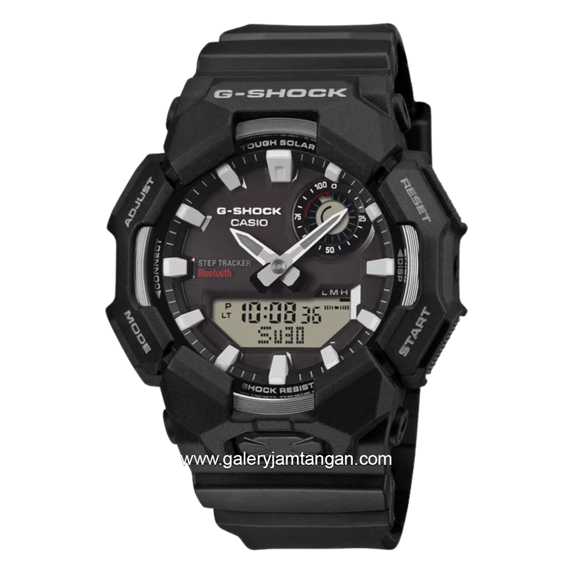 G-SHOCK GA-B010-1ADR Solar Full Black Analog Digital Resin Strap