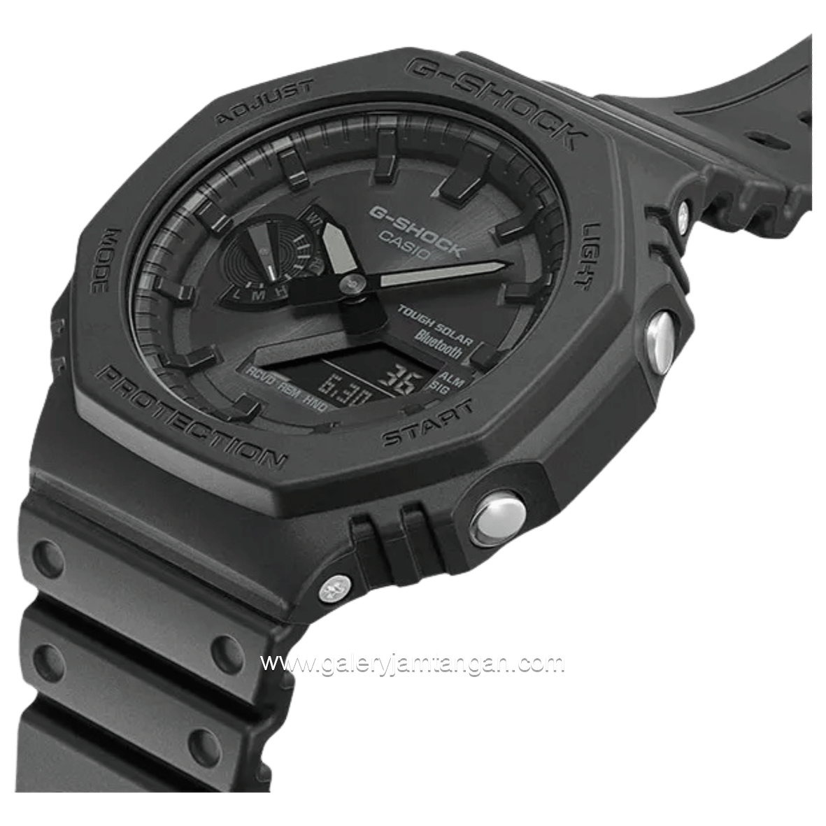 G-SHOCK GA-B2100-1A1DR Tough Solar Black Analog Digital Rubber Strap