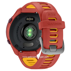 GARMIN FORERUNNER 170 MUSIC RED PINK MANGO Smartwatch Silicone Strap