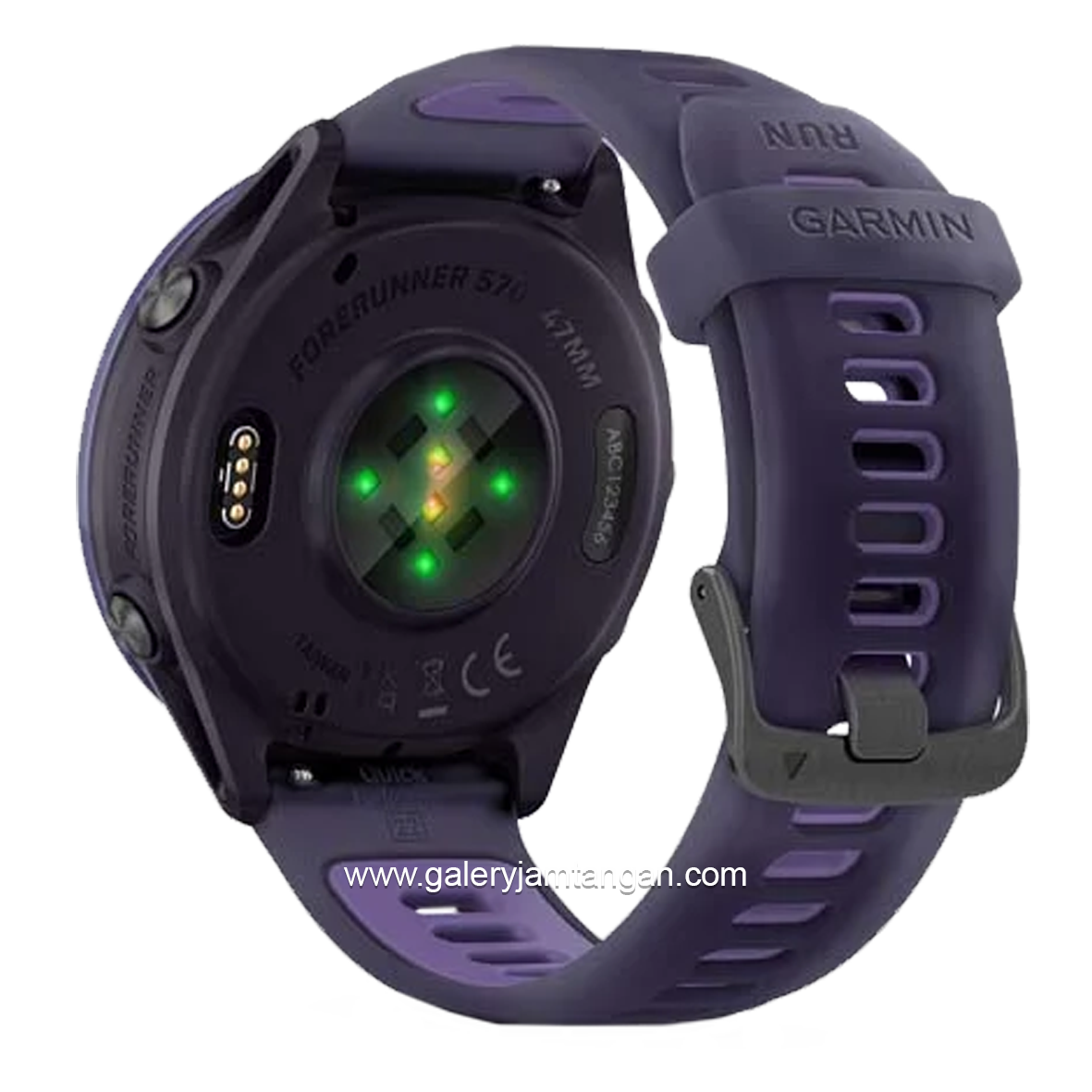 GARMIN FORERUNNER 570 47 MM Purple Silicone Strap