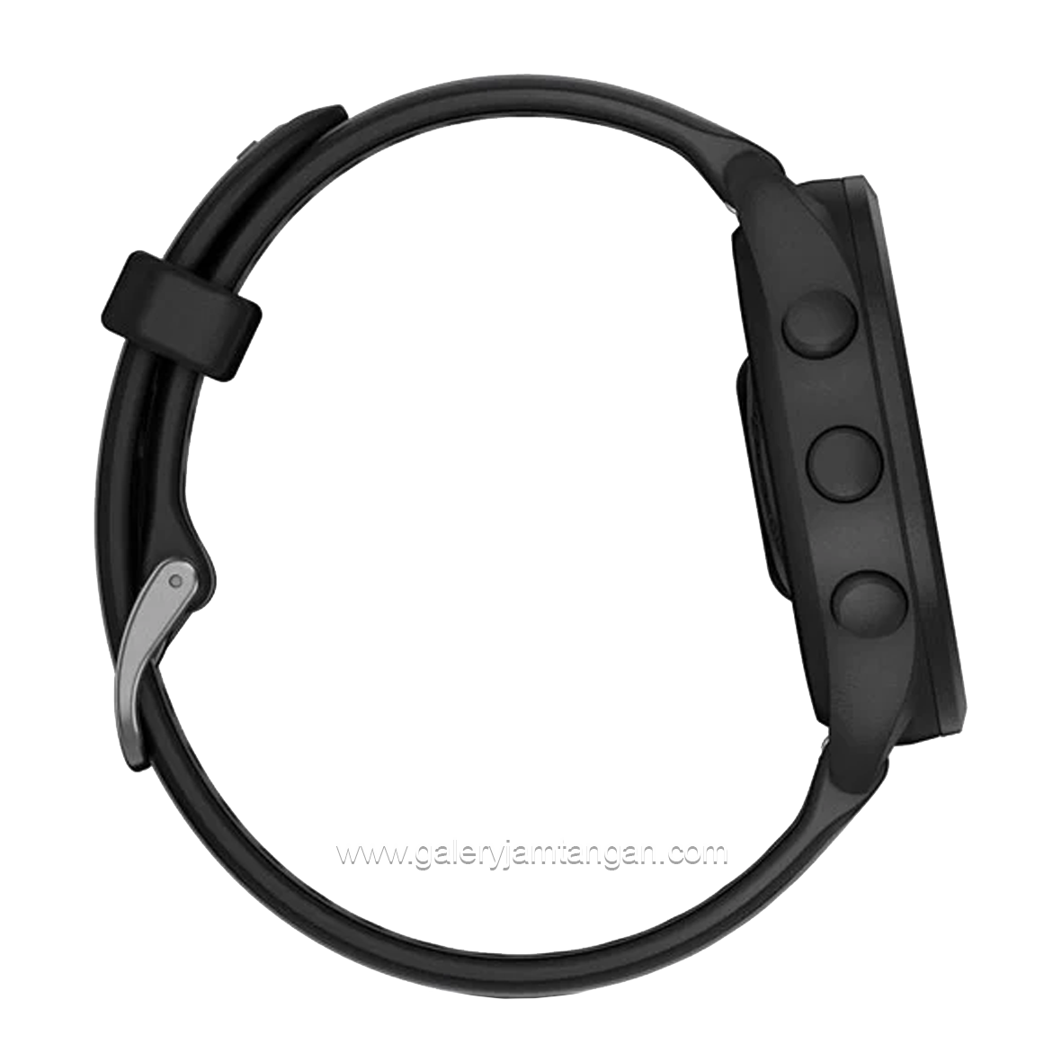 GARMIN FORERUNNER 165 BLACK SLATE Smartwatch Silicone Strap