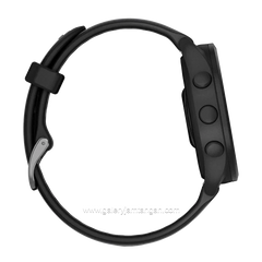 GARMIN FORERUNNER 165 BLACK SLATE Smartwatch Silicone Strap