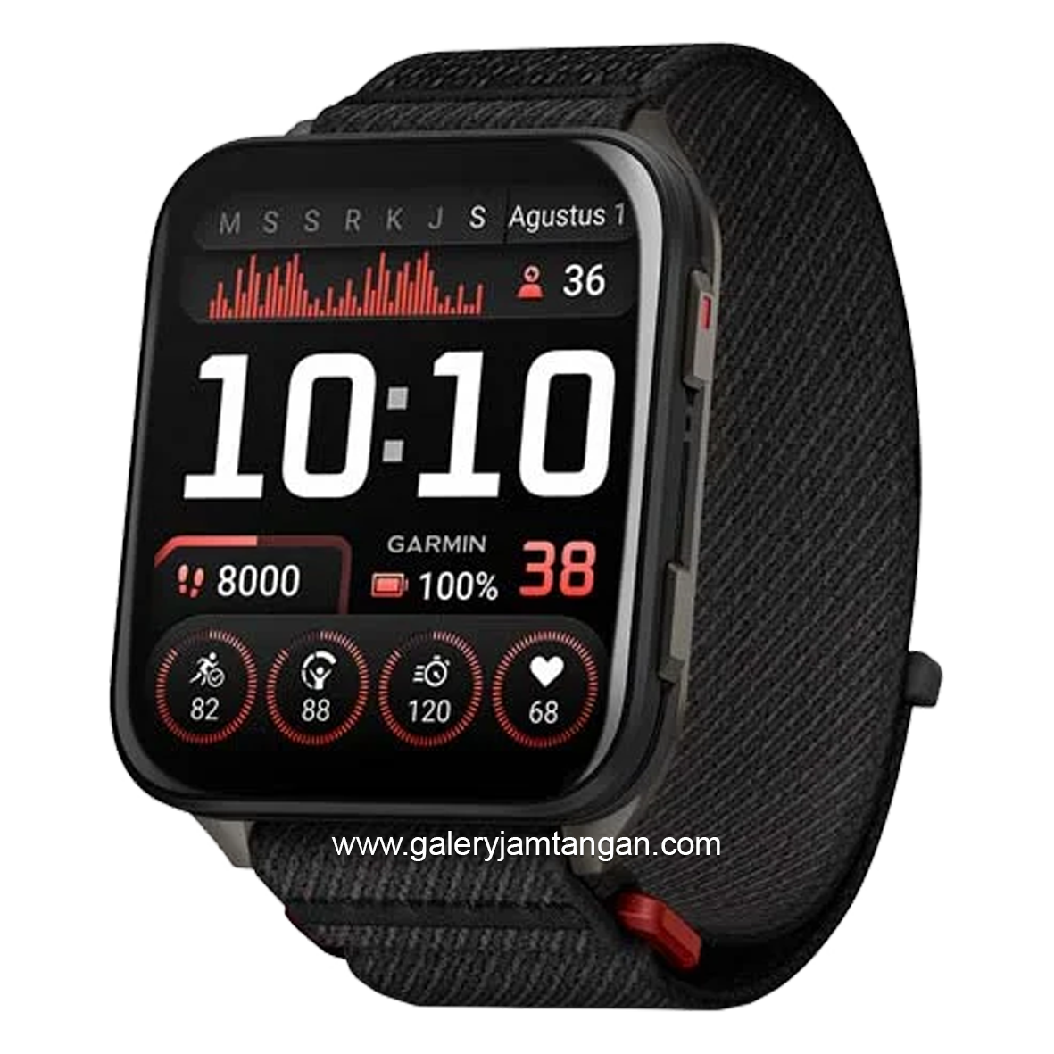 GARMIN GAR Venu X1 GPS Black Nylon Strap
