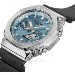 G-SHOCK GBM-2100A-1A2DR Solar Black Dial Blue Analog Digital Resin Strap