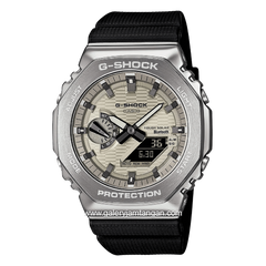 G-SHOCK GBM-2100A-8BDR Solar Black Analog Digital Resin Strap