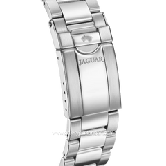 JAGUAR J1011/5 Silver Dial Black Stainless Steel Swiss Made