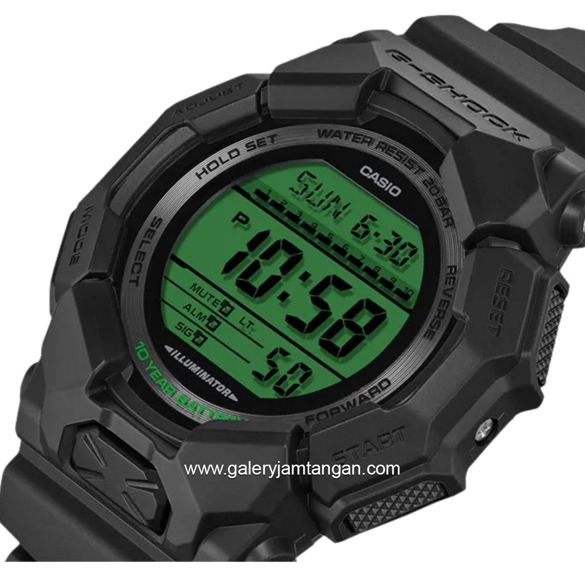 G-SHOCK GD-010BEG-1DR Black Resin Strap