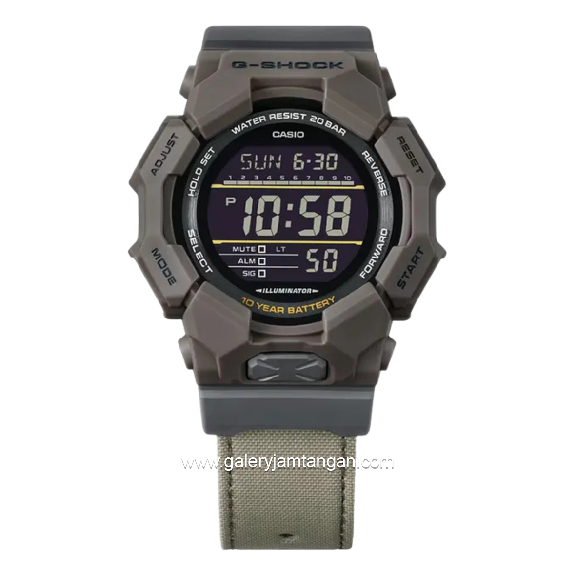 G-SHOCK GD-010CE-5DR Nylon Strap