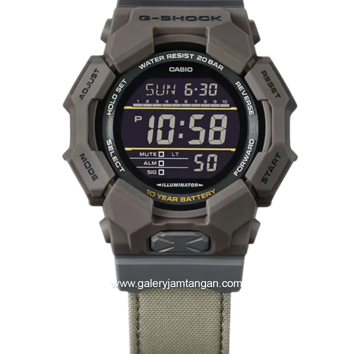 G-SHOCK GD-010CE-5DR Nylon Strap