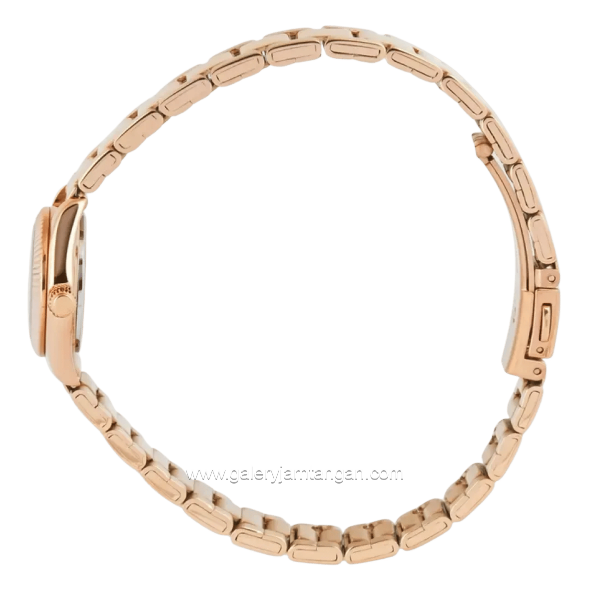 Alexandre Christie Passion AC 2C18 LHFRGSL Silver Dial Rose Gold Stainless Steel Strap