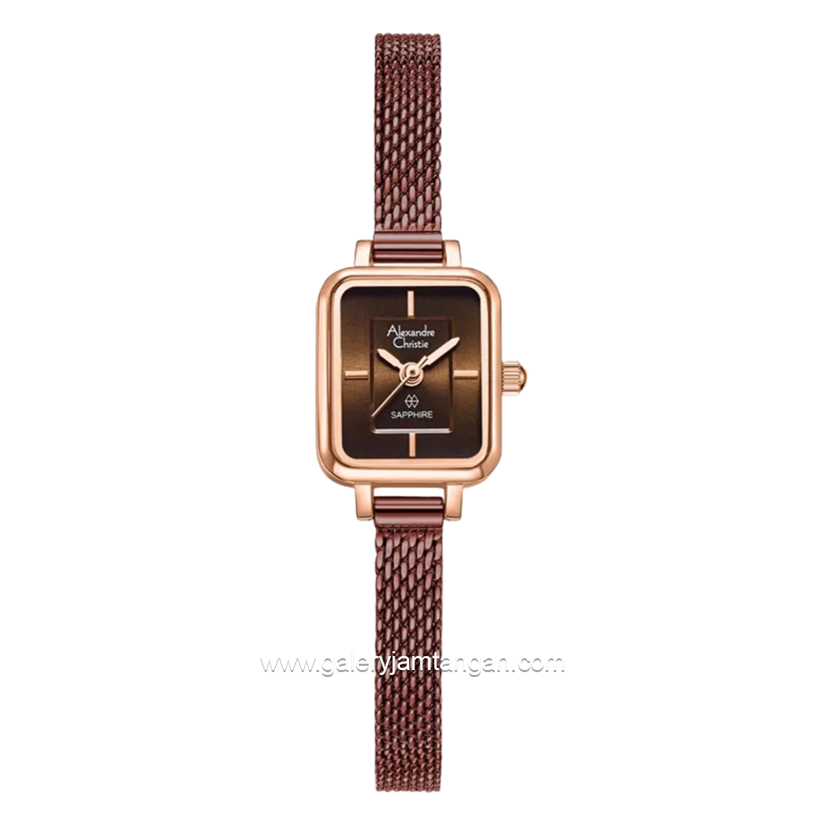 Alexandre Christie Passion AC 2B38 LH Ladies Mesh Stainless Steel Strap