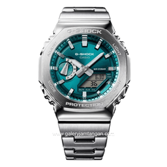G-SHOCK GM-2110D-3A1DR Silver Dial Tosca Stainless Steel Strap