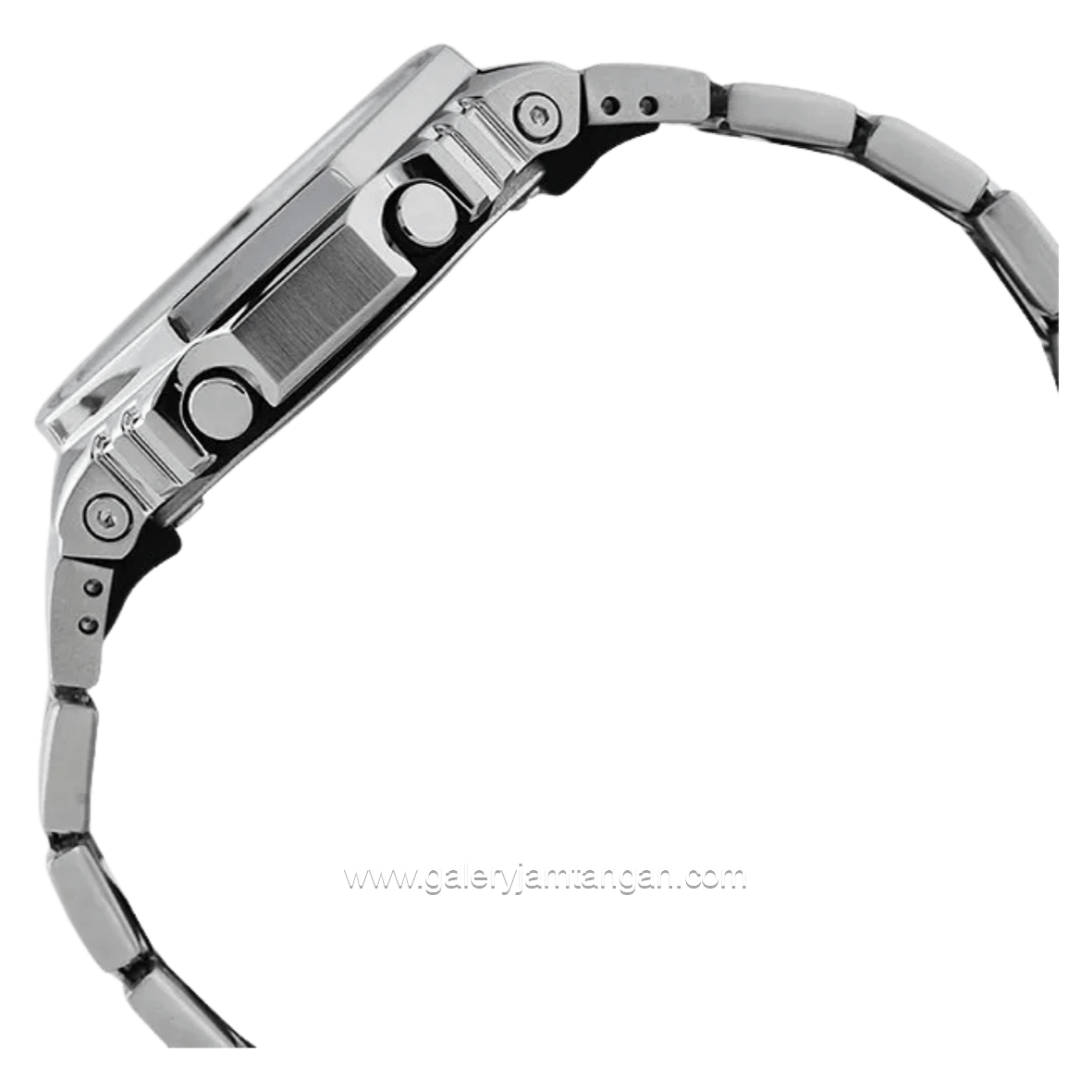 G-SHOCK GM-2110D-3A1DR Silver Dial Tosca Stainless Steel Strap