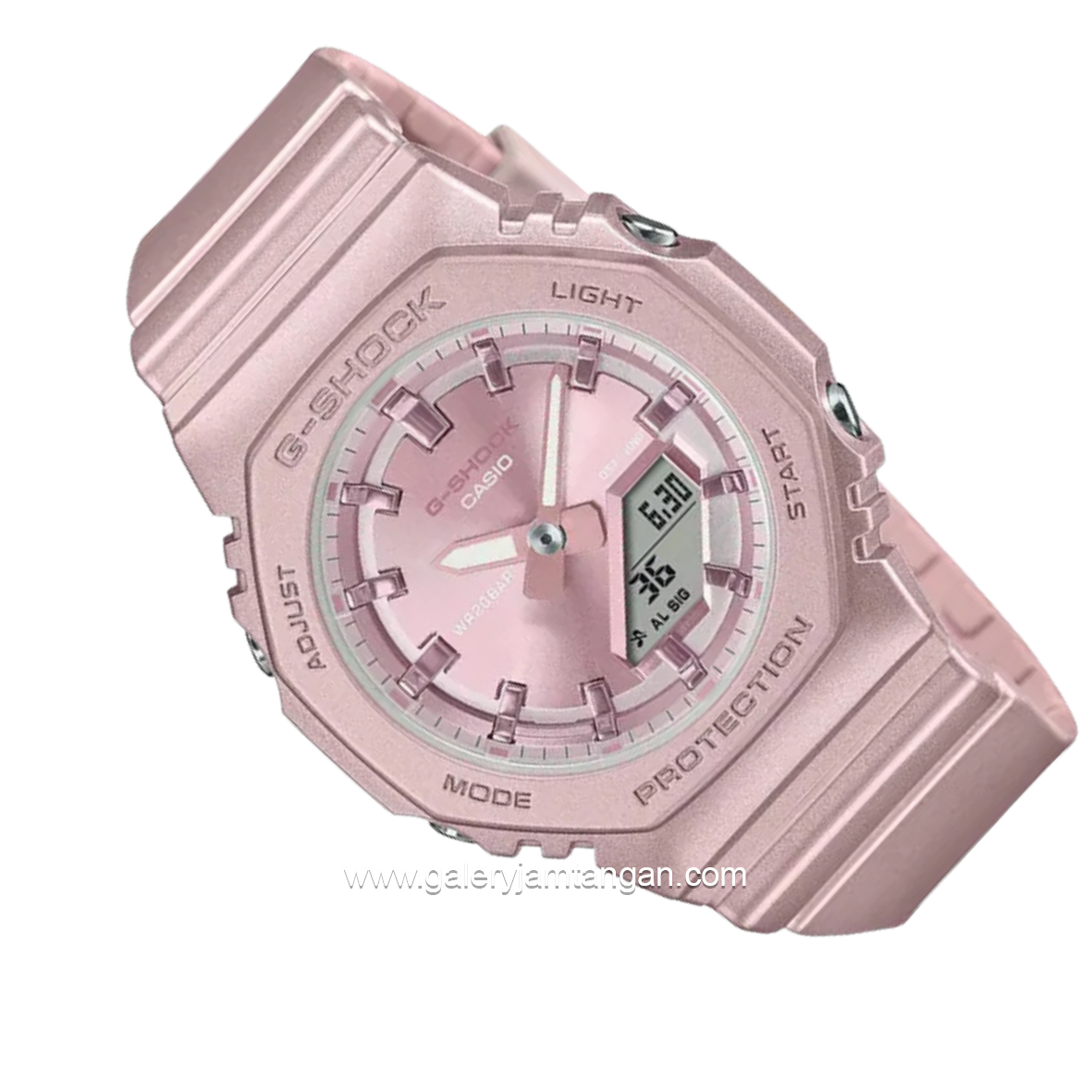 G-SHOCK GMA-P2100ST-4ADR Women Analog Digital Pink Resin Band