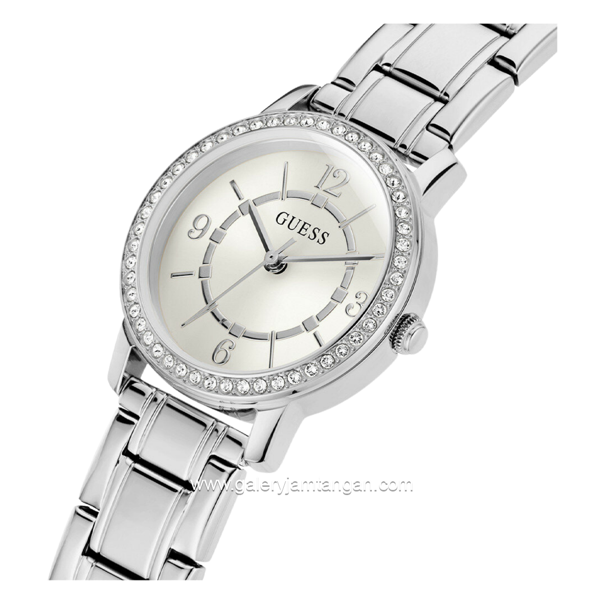 GUESS MELODY GW0468L1 Silver Stainless Steel Strap