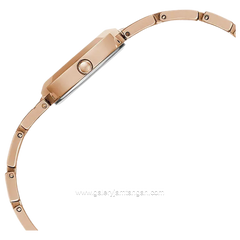 GUESS LADY G GW0549L3 Rosegold Dial White Sunray Stainless Steel Strap