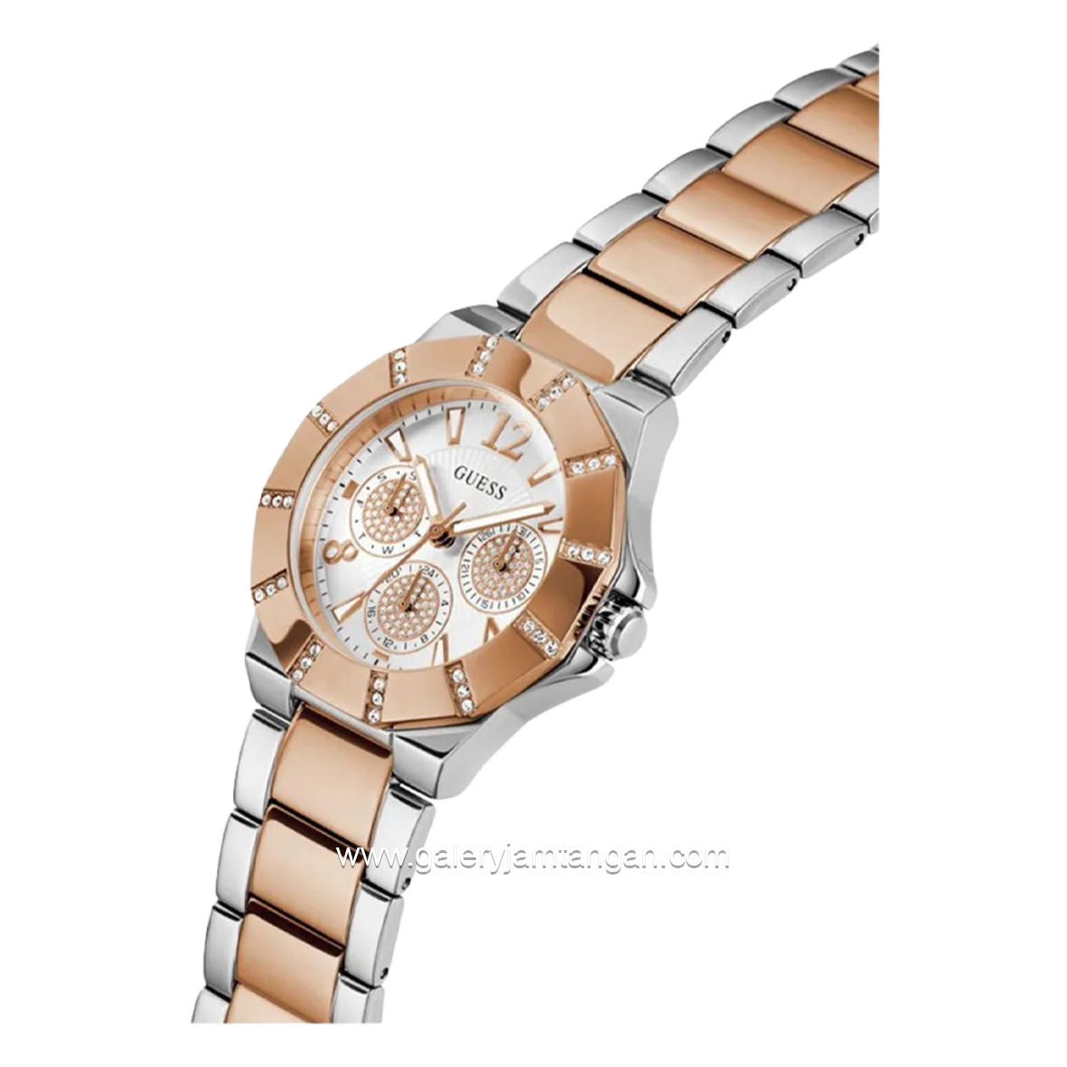 GUESS SUNRAY GW0616L3 Dual Tone Stainless Steel Strap