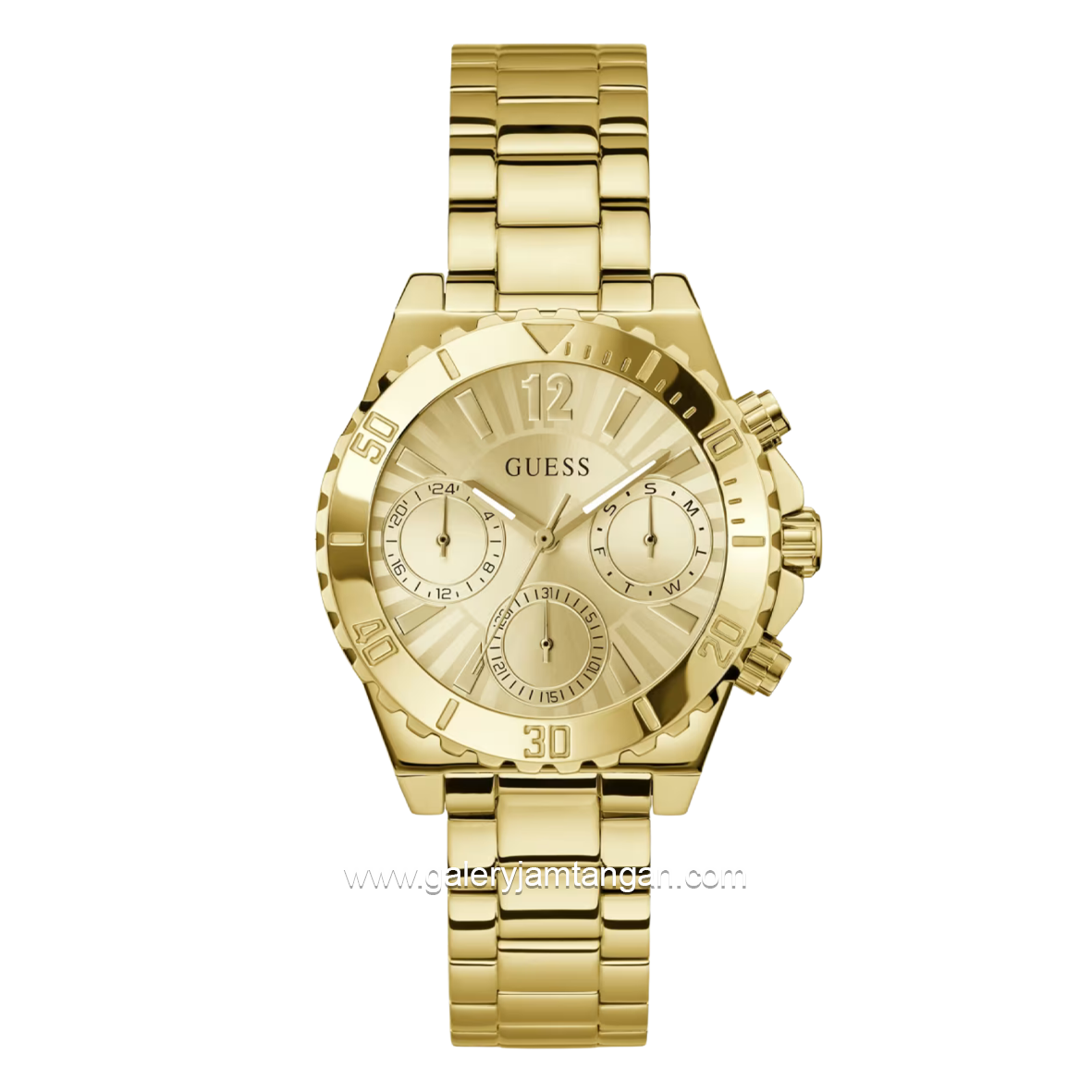 GUESS PHOEBE GW0696L4 Full Gold Stainless Steel Strap