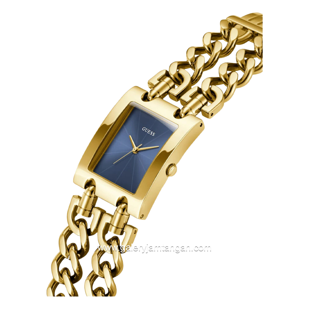 GUESS MOD HEAVY METAL GW0740L3 Gold Dial Navy Stainless Steel