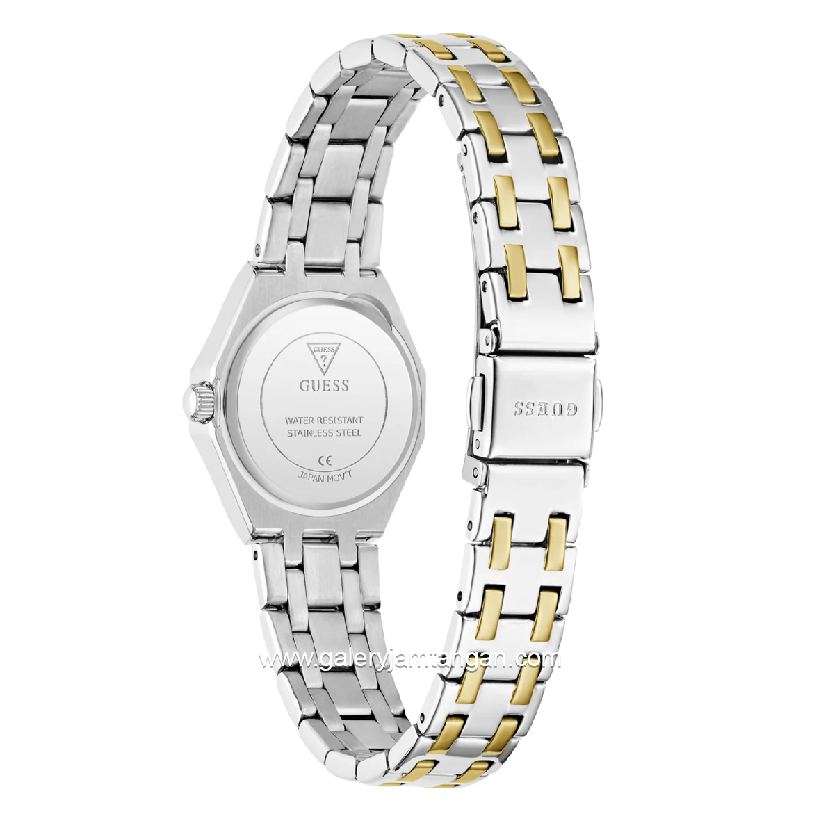 GUESS PIXIE GW0931L3 Silver Combi Gold Stainless Steel Strap