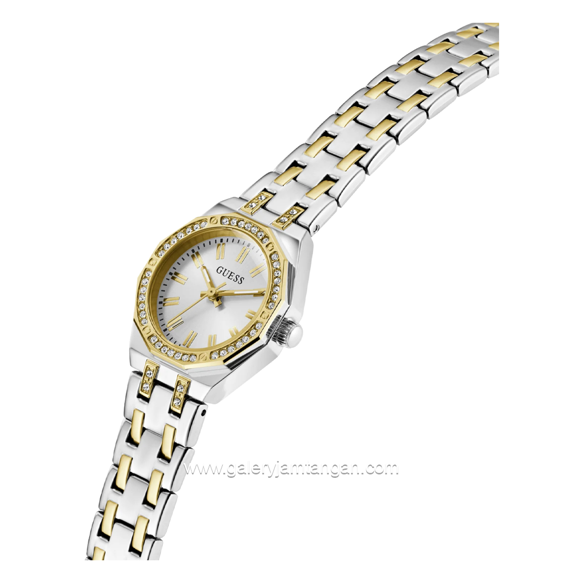 GUESS PIXIE GW0931L3 Silver Combi Gold Stainless Steel Strap