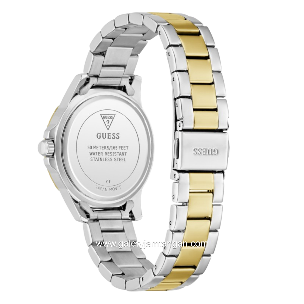 GUESS MIST GW0948L8 Dual Tone Silver Gold Stainless Steel