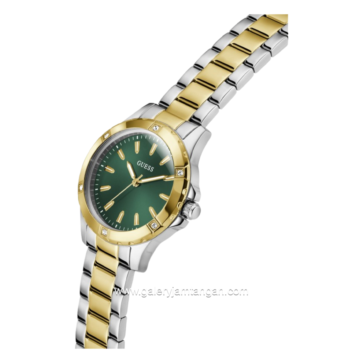 GUESS MIST GW0948L8 Dual Tone Silver Gold Stainless Steel