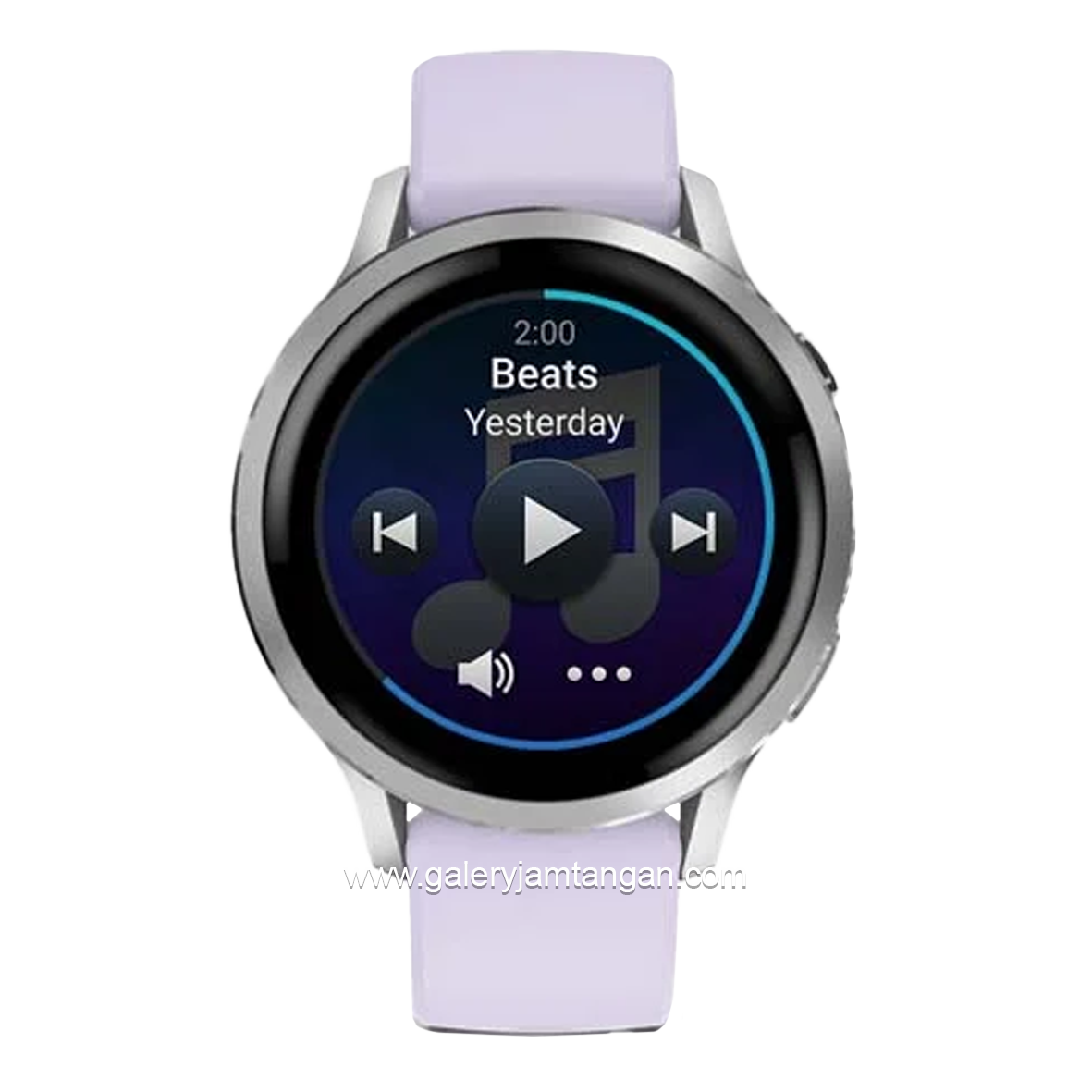 GARMIN VENU 4 SILVER PERIWINKLE 41 MM Silicone Strap