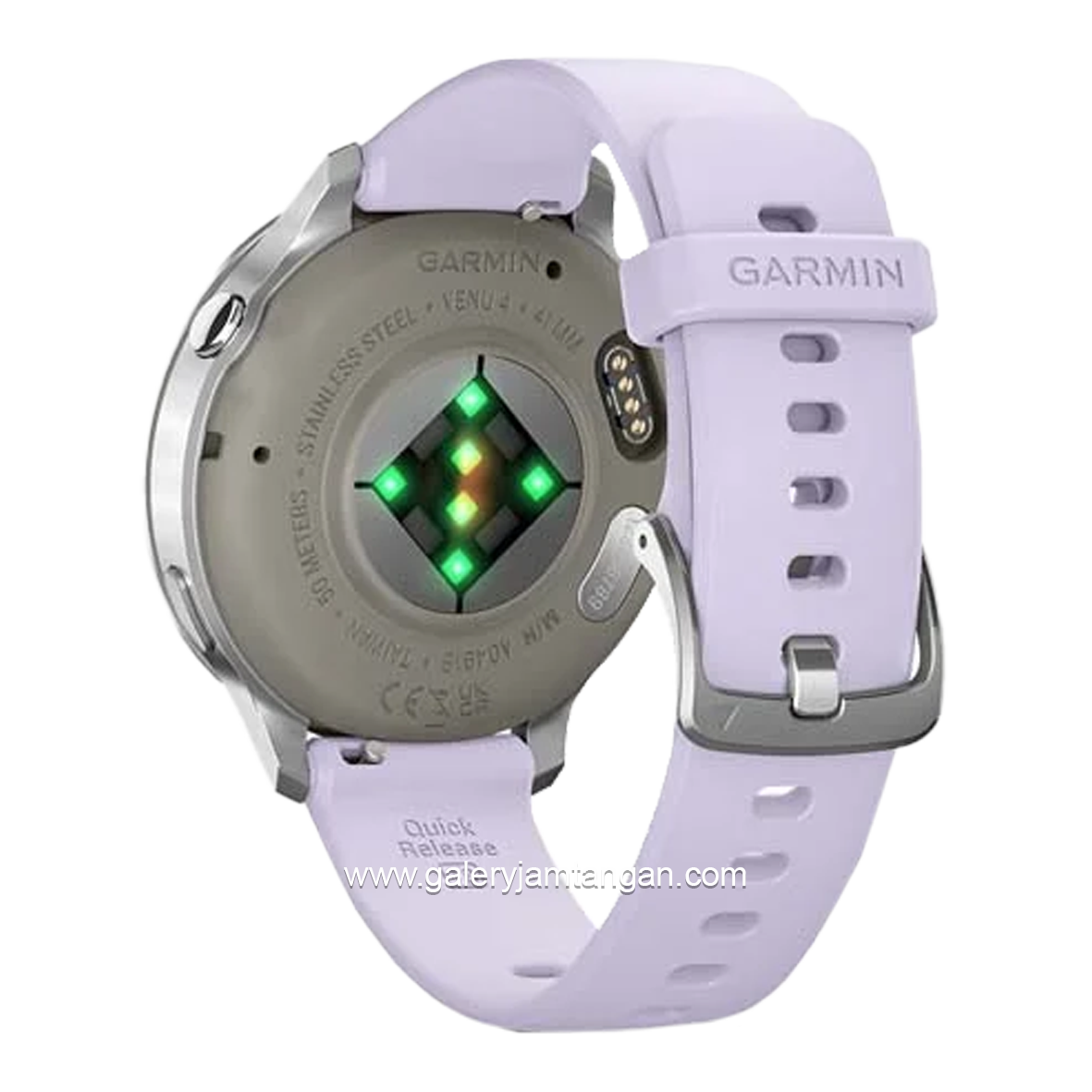 GARMIN VENU 4 SILVER PERIWINKLE 41 MM Silicone Strap