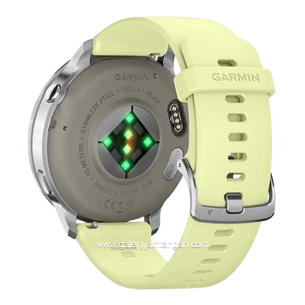 GARMIN VENU 4 SILVER CITRON 45 MM Silicone Strap
