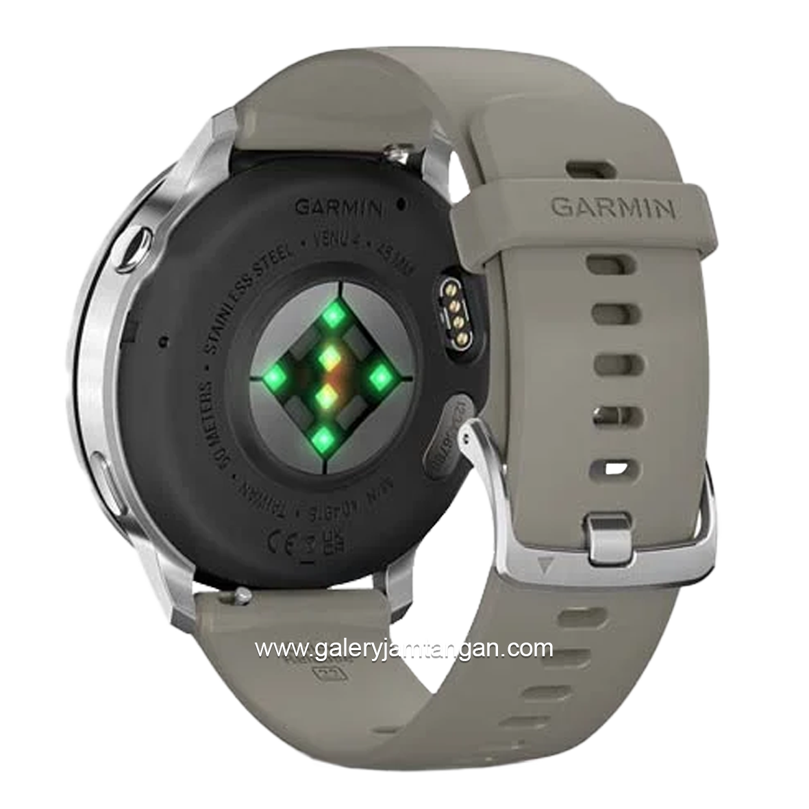 GARMIN VENU 4 SILVER GREY 45 MM Silicone Strap