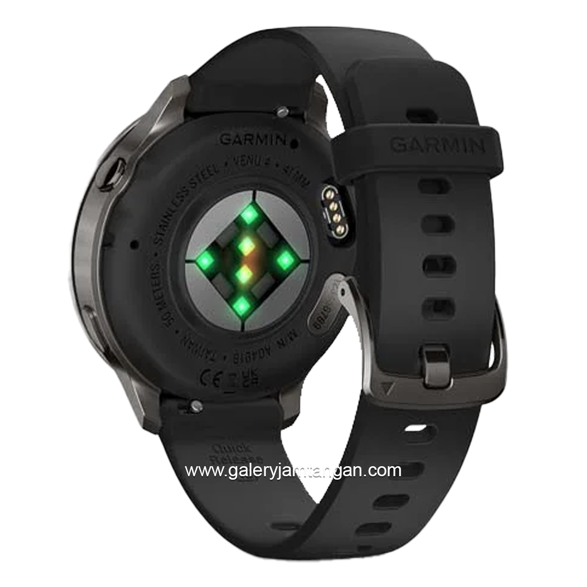 GARMIN VENU 4 SLATE BLACK 41 MM Silicone Strap