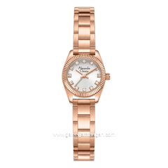 Alexandre Christie Passion AC 2C18 LHFRGSL Silver Dial Rose Gold Stainless Steel Strap