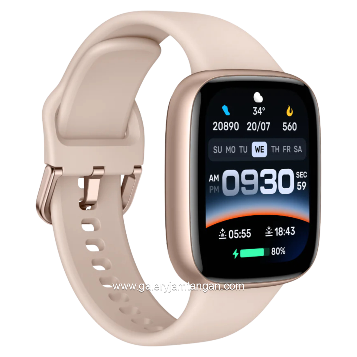 IGEAR IGLU-02 LUMI PINK Silicone Strap