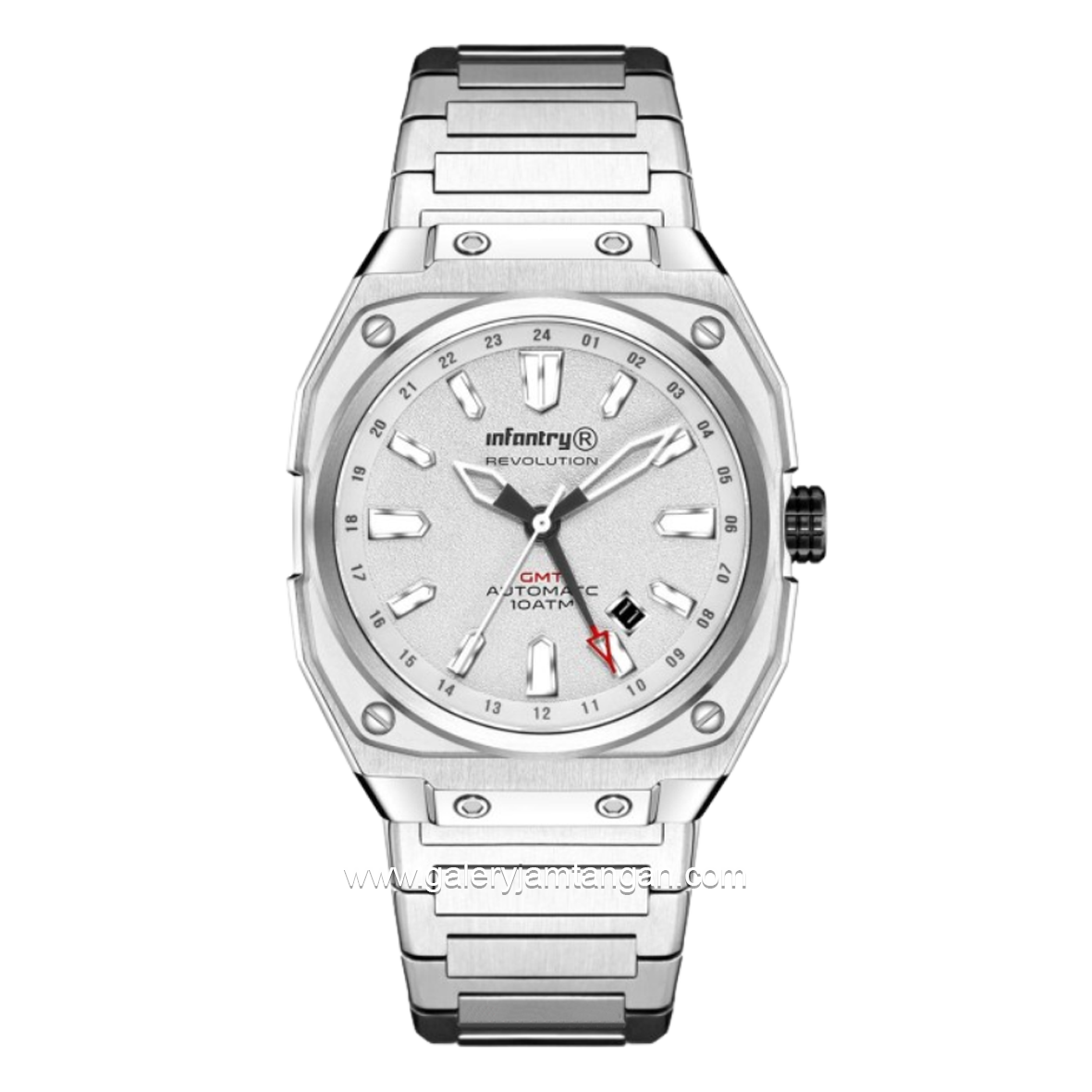INFANTRY REVO-MOD-09 Automatic Full Silver Stainless Steel