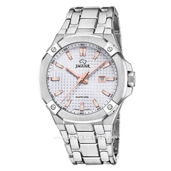 JAGUAR J1009/1 Silver Stainless Steel Swiss Made