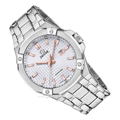 JAGUAR J1009/1 Silver Stainless Steel Swiss Made