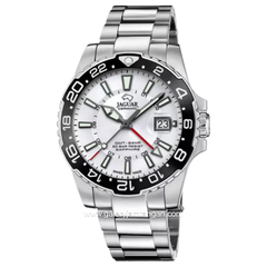 JAGUAR J1011/1 Silver Stainless Steel Chrystal Swiss Made